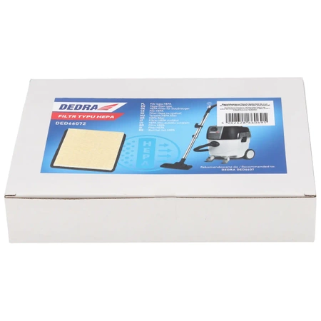 Filter tipa HEPA za sesalnik DEDRA DED6607