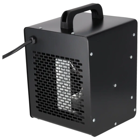 Електричний обігрівач PTC 3,0кВт, квадратний, чорний DEDRA DED9931C1 керамічний нагрівальний елемент