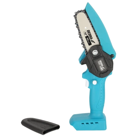 Zahradní sada v kufříku: mini řetězová pila, baterie 2Ah a nabíječka DEDRA DED7030A11 - DED6984+DED7032+DED7038 kufr