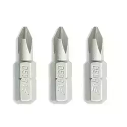 Комплект накрайници за винтоверти DEDRA 18A07S02 Phillips PH1/2/3, 25mm блистер