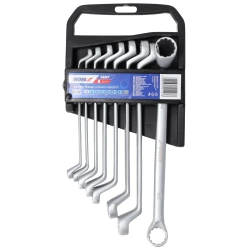 Ring spanner CrV set 8 pcs