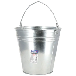 Galvanized bucket 12l, DEDRA 15B153