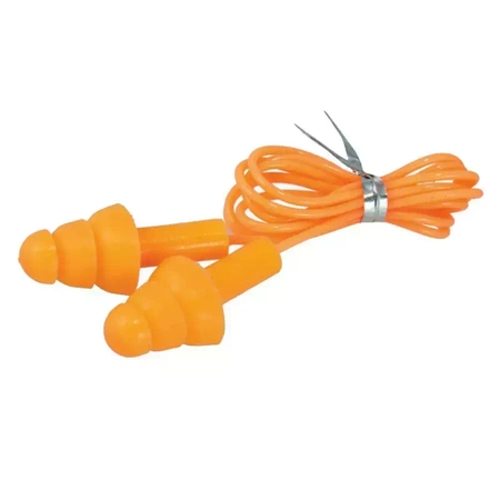 Silikonski čepići za uši s uzicom, SNR29dB, 1 par, CE