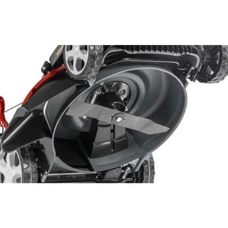 Benzínová sekačka s pohonem 2,9 kW Garden DEDRA DED8724-46LSE, elektrický start, motor Loncin 166cc, šířka sečení 46 cm.