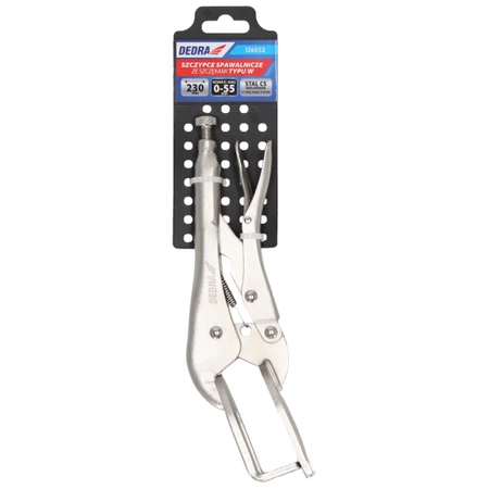 Zváracie kliešte typ W 230 mm, DEDRA 1260S2
