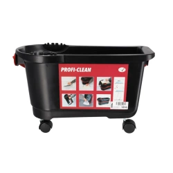 Плиточник на колесах DEDRA 1510 24 л, Profi-Clean, ролики для отжима + два шпателя