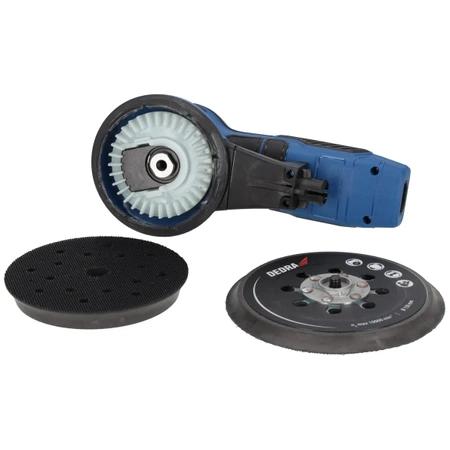Șlefuitor excentric cu tampoane interschimbabile 125/150mm, DEDRA DED7983 350W