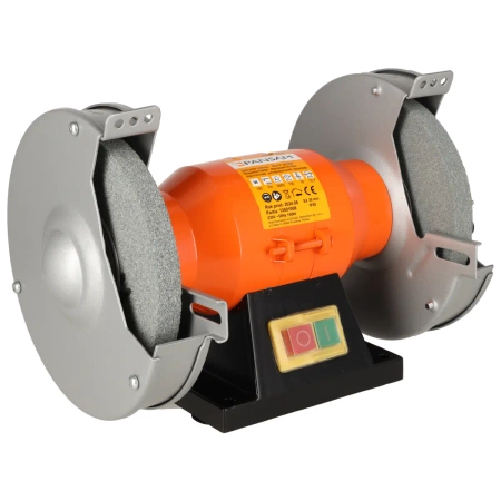 Szlifierka stołowa, dwutarczowa, A067110 PANSAM 150W, 150x16mm, do pracy na sucho