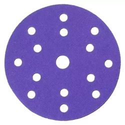 Kerámia csiszolókorongok 150mm, #120 DEDRA DED79824 , tépőzáras, 5db-os készlet