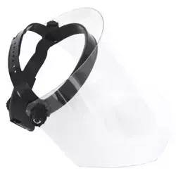 Transparent face shield