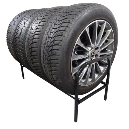 4-tire rack, horizontal tire stand DEDRA N1510