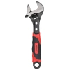 Adjustable wrench 300mm, CrV steel, rubber handle