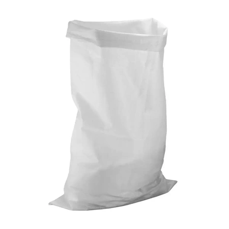Vreča za gradbeništvo, vreča za ruševine DEDRA 15B200 PP, 80L 50x85 cm, 65g/m2, bela