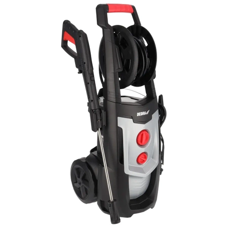 Почистваща машина под високо налягане, Garden DEDRA DED8822, 2300W, 120/150bar, прибираща се, алуминиева помпа, медна намотка на двигателя
