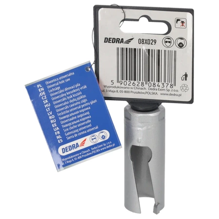 DEDRA univerzalna TCT vrtalna žaga 08X029 29 mm 1/2''