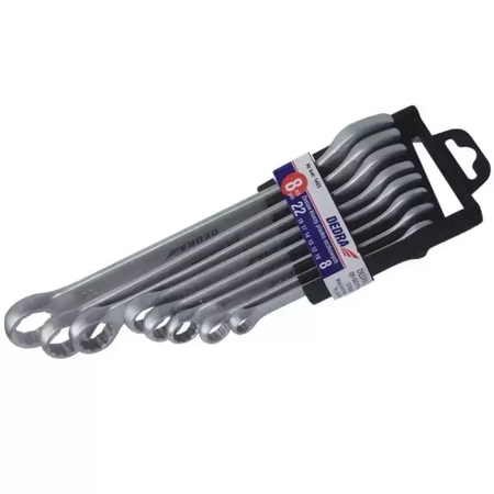 Combination spanner CrV 6 pcs