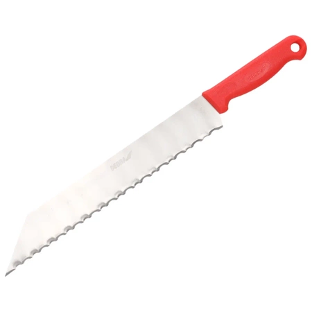 Hand saw for cutting mineral wool DEDRA 1209W, blade length 335mm, total length 470mm.