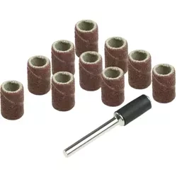 Lihvimisrihm 6,3mm, K60, K120 DEDRA 08T600 11tk komplektis