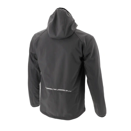 Vyriška striukė su gaubtu DEDRA BH63B02-XXL, su flisu, fliso pamušalu, lengva, dydis XXL