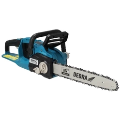 Cordless brushless chain saw 400mm 2x18V DEDRA SAS+ALL DED7195V