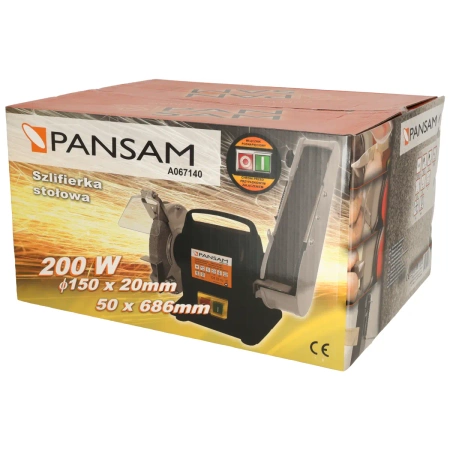 Stolna brusilica 200W,150x20mm s trakom