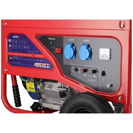 Elektroģenerators, jauda 5,5kW DEDRA DEGB6500K