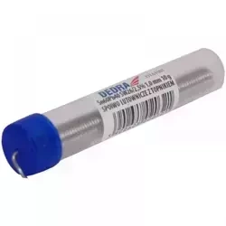 Припой с флюс, спойка DEDRA 31L61001 1,0mm флакон 10g Sn60Pb40 SW26/3/2,5%
