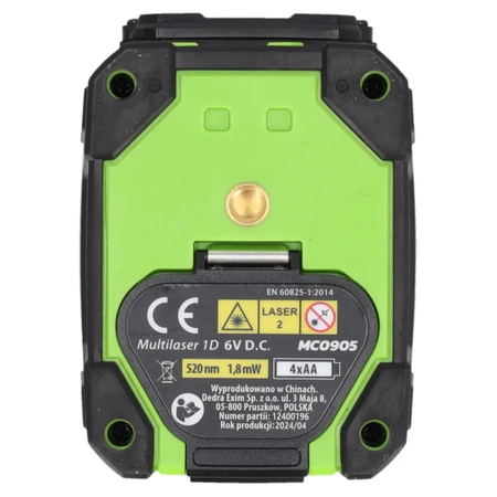 Multilaser levelling 1D, green MC0905