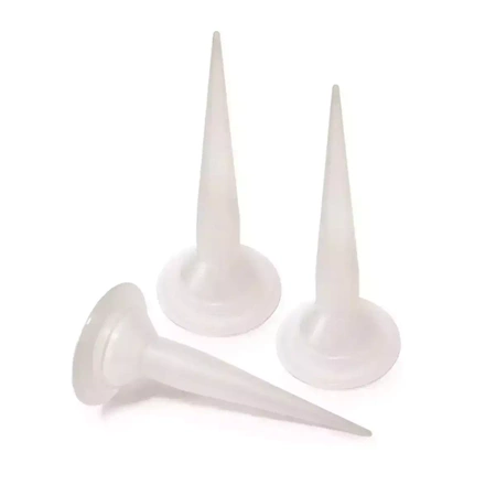 Hermetiko pistoleto antgaliai 3 vnt.