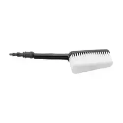 Flat brush for high pressure washer