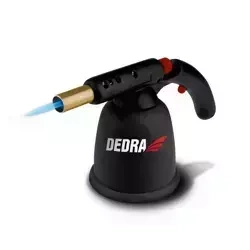 Liquid gas blow-lamp with PIEZO, plastic,2,7kW,208 g/h