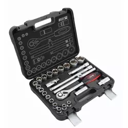 Socket wrench set, 25 pieces