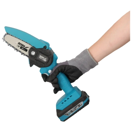 Vrtni set u koferu: mini lančana pila, baterija 2Ah i punjač DEDRA DED7030A11 - DED6984+DED7032+DED7038 kofer