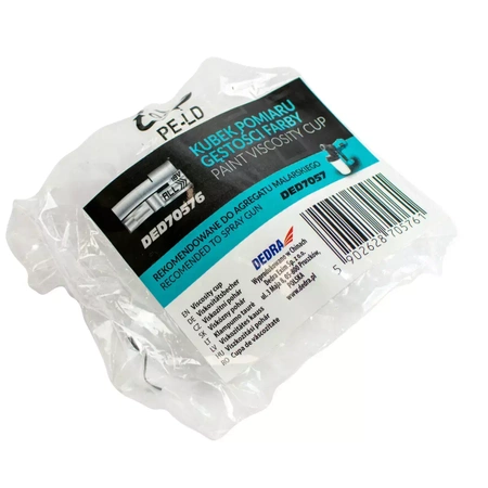 Paint viscosity cup for DED7057 spray gun 18V