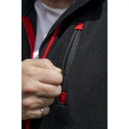 Fleece jacket 280g/m2, size XXXL, black color