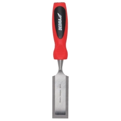 Wood chisel 38mm, CrV steel, bimaterial handle