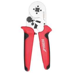 DEDRA 1268A1 klešče za stiskanje za stiskanje koncev tulcev 0,25-10 mm2