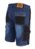 Джинсовые шорты, короткие рабочие джинсы, джинсовые шорты DEDRA BH45ST-XL 280 г/м2, размер XL
