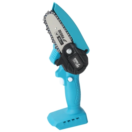 Cordless mini chainsaw, mini branch saw DEDRA SAS+ALL DED6984 18V, 4" guide bar