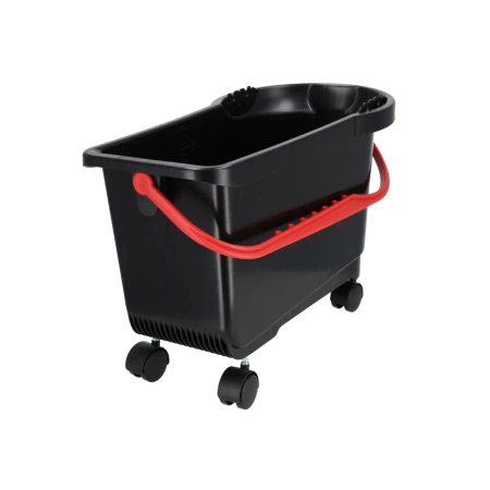 Ploščica za ploščice na kolesih DEDRA 1510 24L, Profi-Clean, valji za iztiskanje + dve lopatici