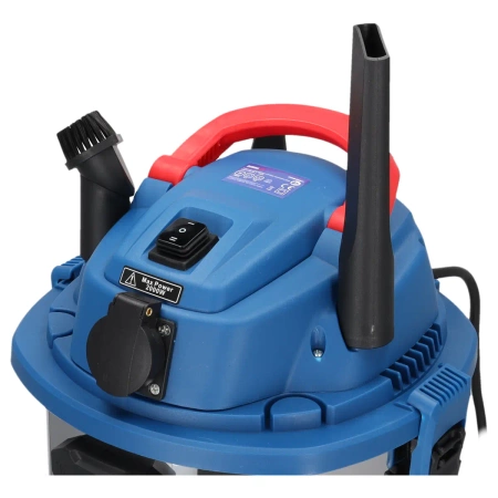 Aspirator industrial DEDRA DED6597, 1600W, 5-în-1 - ghips/cenușă/uscat/umed/suflantă, scuturare filtru