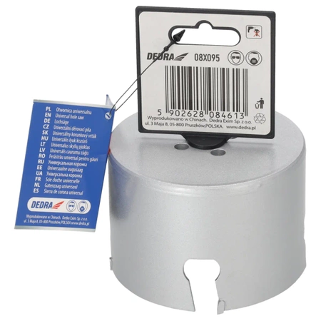 Universal hole saw TCT