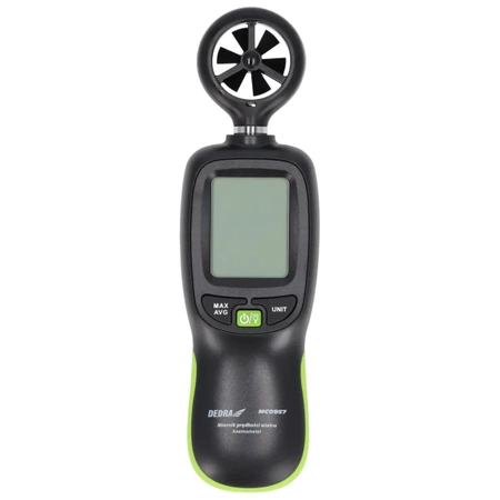 Merilnik hitrosti vetra, merilnik vetra, anemometer, DEDRA MC0957