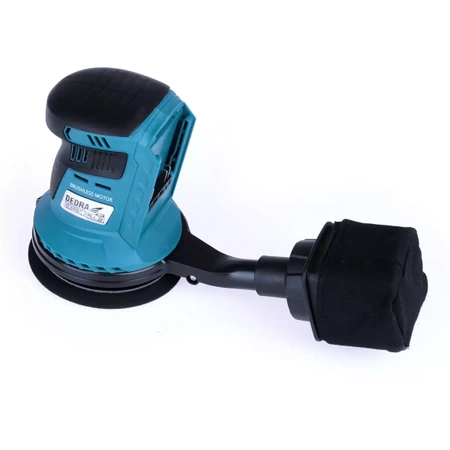 Akumulatorski ekscentrični brusilnik 18V, DEDRA SAS+ALL DED7062 125mm, brez ščetk