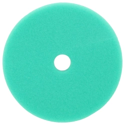 Hard polishing sponge with Velcro (orange) DEDRA 08T814, diameter 125 mm, thickness 25 mm