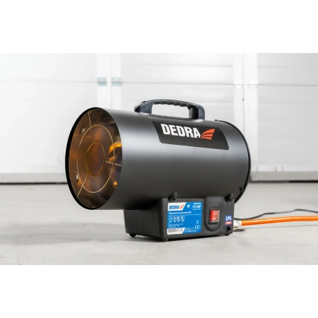 Gaasikütteseade 17kW, must DEDRA DED9941A