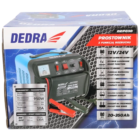 Redresor cu funcția de pornire 12/24V 30-300Ah