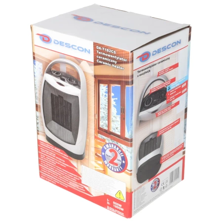 Ceramic fan heater 1800W DA-T182CS