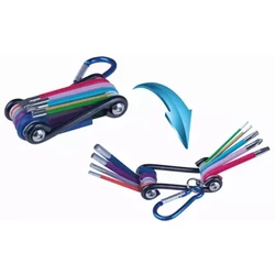 DEDRA 06F243 Комплект мултифункционални инструменти за велосипеди 9 бр., CRV