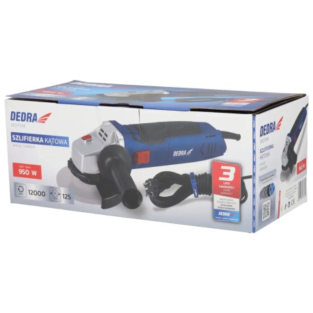 Angle grinder 125mm 950W DED7938